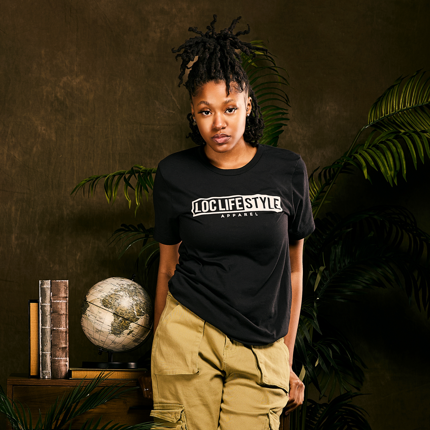 LOCLIFESTYLE Tee - Black and White