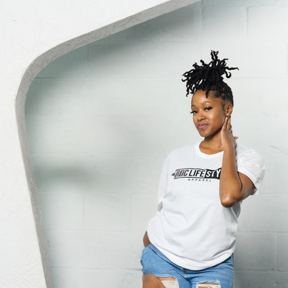 LOCLIFESTYLE Tee - White and Black